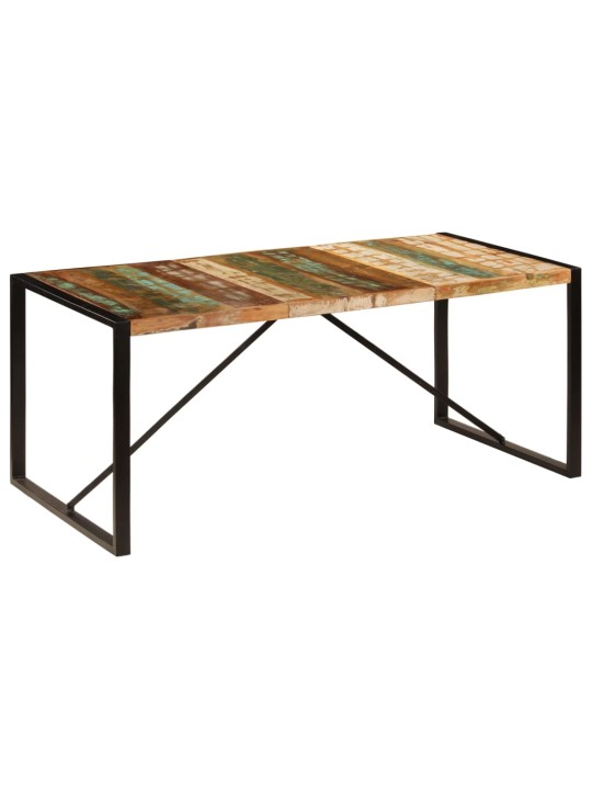 Jídelní stůl 180 x 90 x 75 cm masivní recyklované dřevo