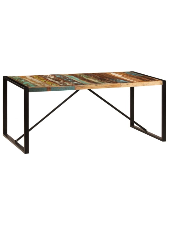 Jídelní stůl 180 x 90 x 75 cm masivní recyklované dřevo