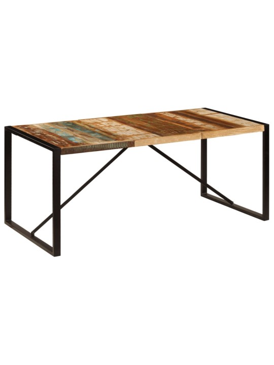 Jídelní stůl 180 x 90 x 75 cm masivní recyklované dřevo