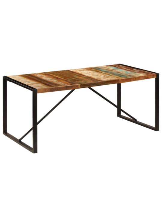Jídelní stůl 180 x 90 x 75 cm masivní recyklované dřevo