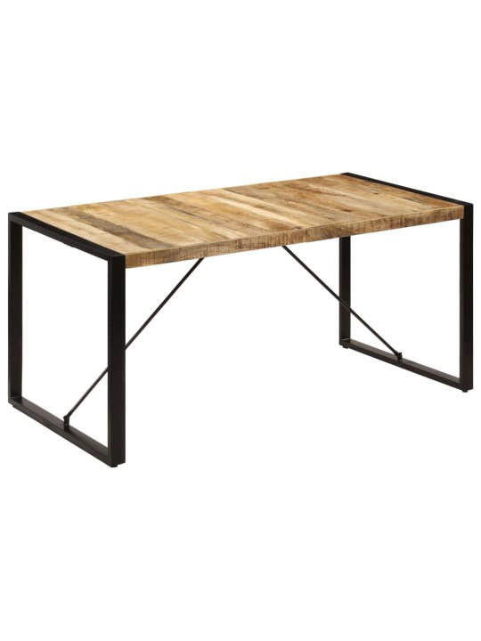 Jídelní stůl 160 x 80 x 75 cm masivní mangovníkové dřevo