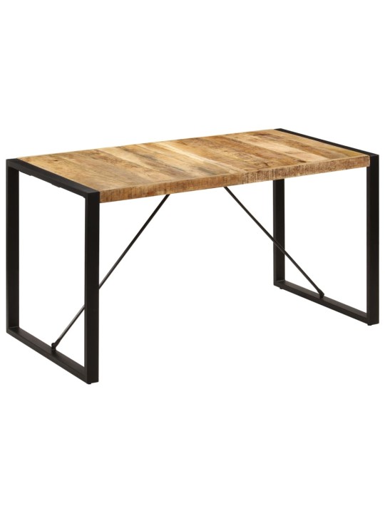 Jídelní stůl 140 x 70 x 75 cm masivní mangovníkové dřevo