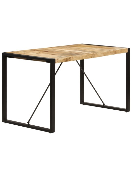 Jídelní stůl 140 x 70 x 75 cm masivní mangovníkové dřevo