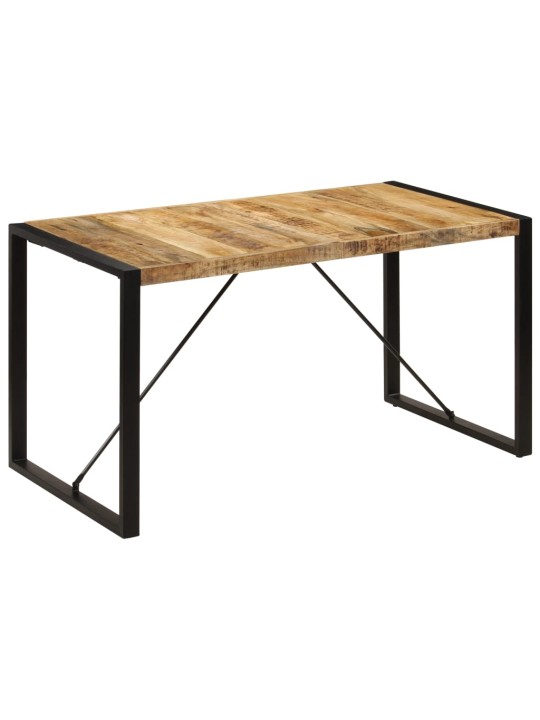Jídelní stůl 140 x 70 x 75 cm masivní mangovníkové dřevo