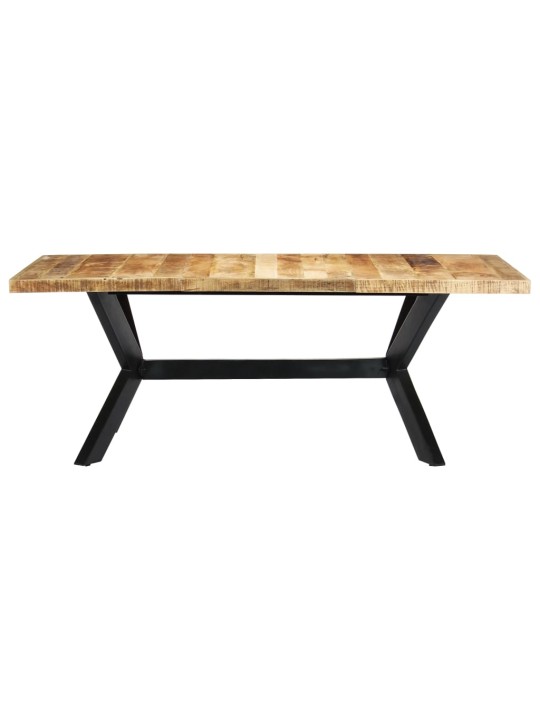 Jídelní stůl 200 x 100 x 75 cm masivní mangovníkové dřevo