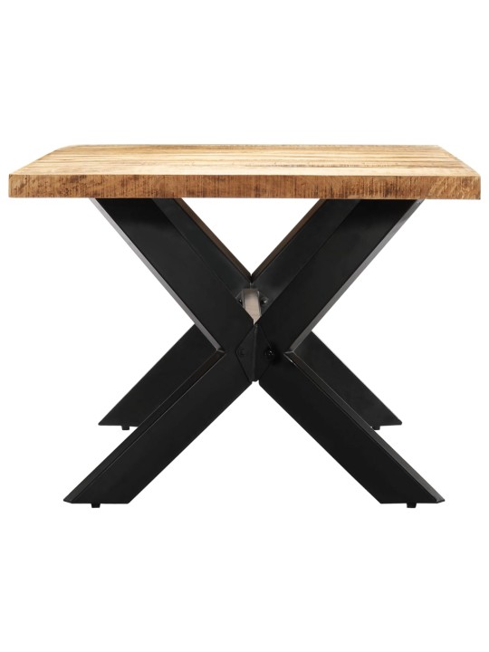 Jídelní stůl 200 x 100 x 75 cm masivní mangovníkové dřevo