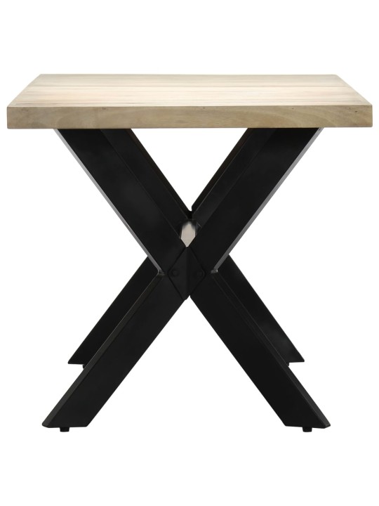 Jídelní stůl 160 x 80 x 75 cm masivní mangovníkové dřevo