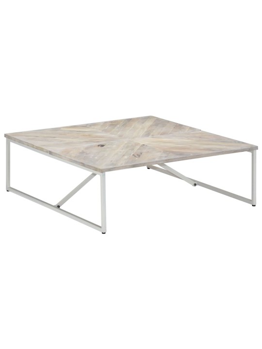 Konferenční stolek 110 x 110 x 36 cm masivní mangovníkové dřevo