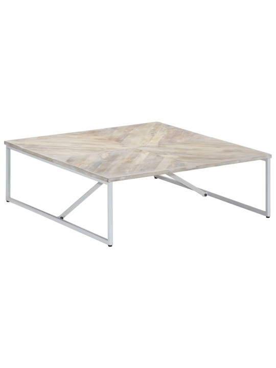 Konferenční stolek 110 x 110 x 36 cm masivní mangovníkové dřevo