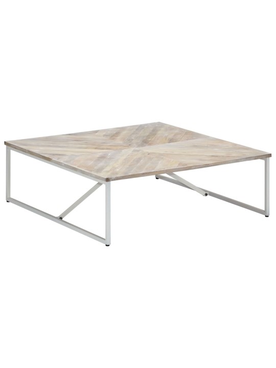 Konferenční stolek 110 x 110 x 36 cm masivní mangovníkové dřevo