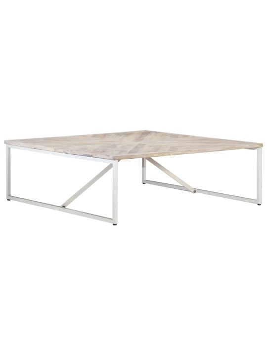 Konferenční stolek 110 x 110 x 36 cm masivní mangovníkové dřevo