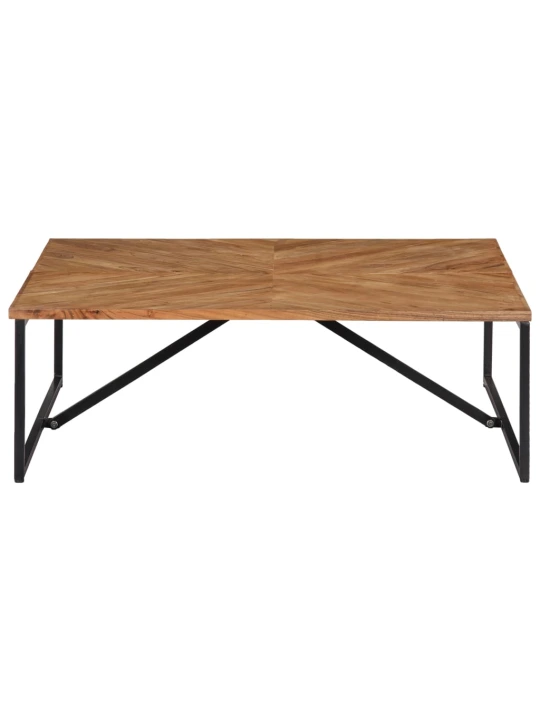 Konferenční stolek 110 x 110 x 36 cm masivní akáciové dřevo