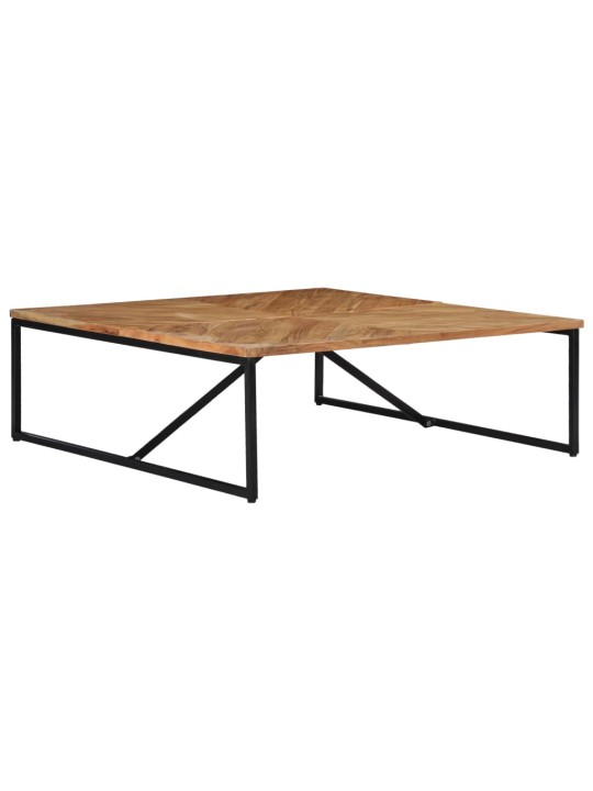 Konferenční stolek 110 x 110 x 36 cm masivní akáciové dřevo