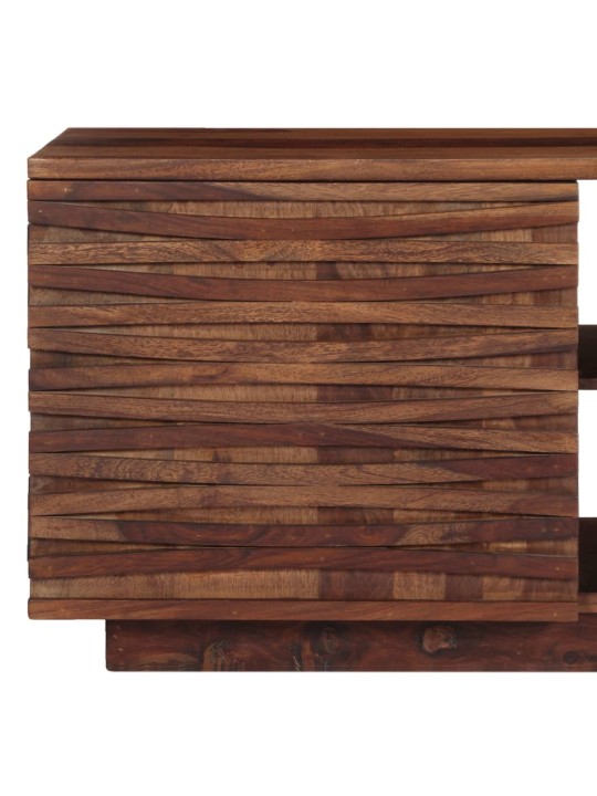 TV stolek 120 x 30 x 40 cm masivní akáciové dřevo