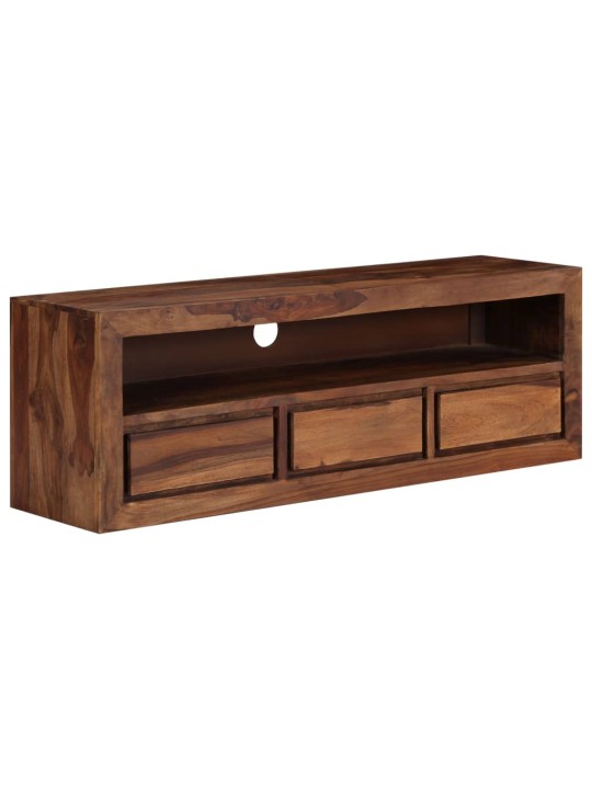 TV stolek 120 x 30 x 40 cm masivní akáciové dřevo