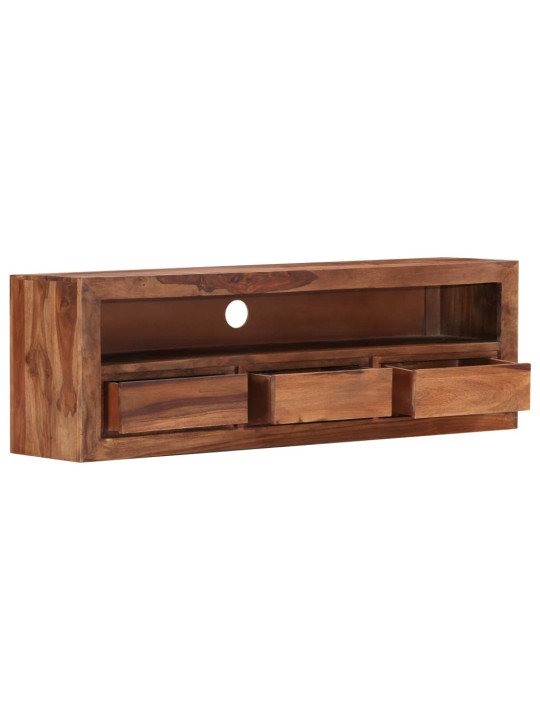 TV stolek 120 x 30 x 40 cm masivní akáciové dřevo