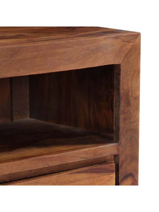 TV stolek 120 x 30 x 40 cm masivní akáciové dřevo