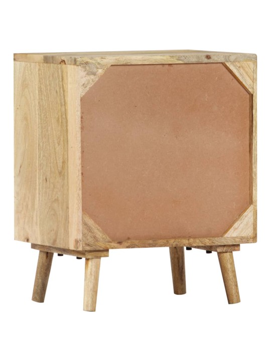 Noční stolek 40 x 30 x 50 cm masivní mangovníkové dřevo