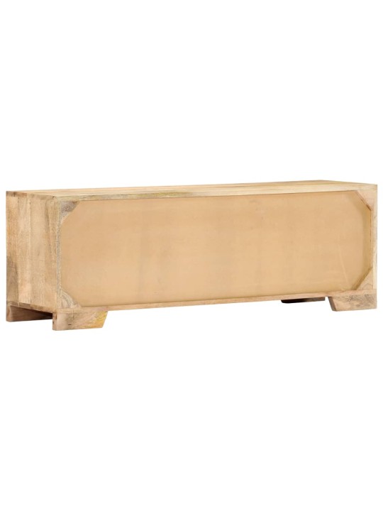 TV stolek 120 x 30 x 40 cm masivní mangovníkové dřevo