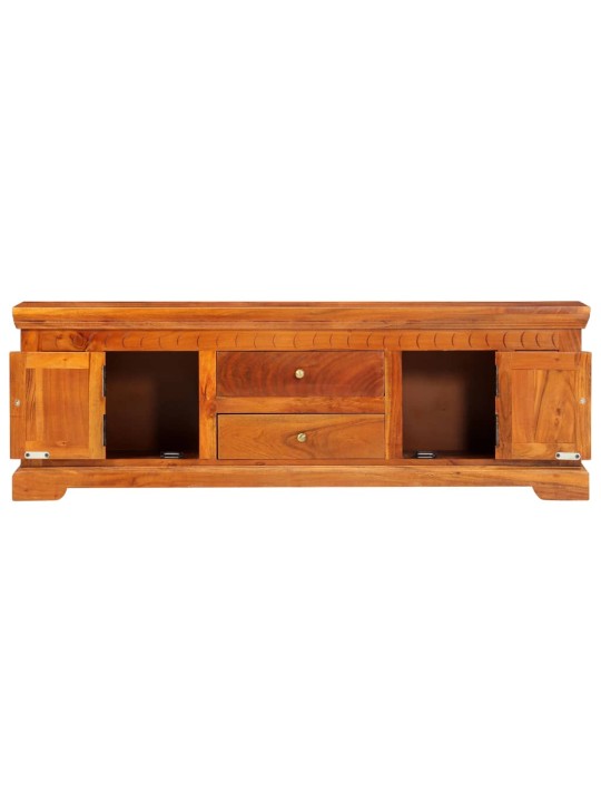 TV stolek 119 x 30 x 40 cm masivní akáciové dřevo