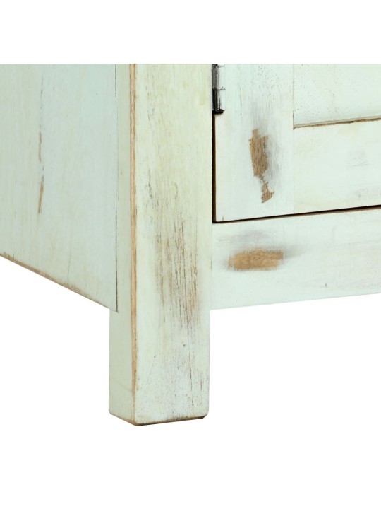 Příborník světle modrý 110x35x70 cm masivní mangovníkové dřevo