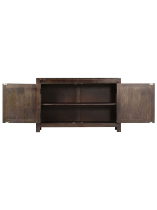 Příborník vyřezávaný design 110 x 35 x 70 cm masivní mangovník