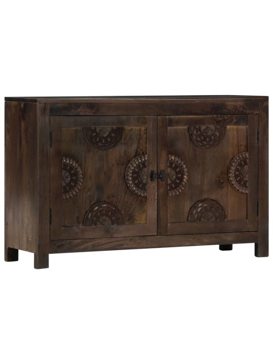 Příborník vyřezávaný design 110 x 35 x 70 cm masivní mangovník