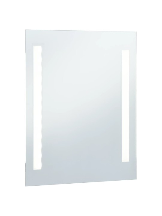 Koupelnové nástěnné zrcadlo s LED osvětlením 60 x 80 cm