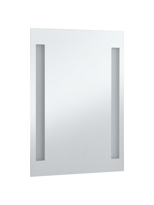 Koupelnové nástěnné zrcadlo s LED osvětlením 60 x 100 cm