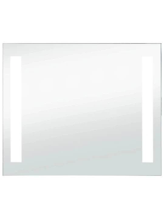 Koupelnové nástěnné zrcadlo s LED osvětlením 60 x 50 cm