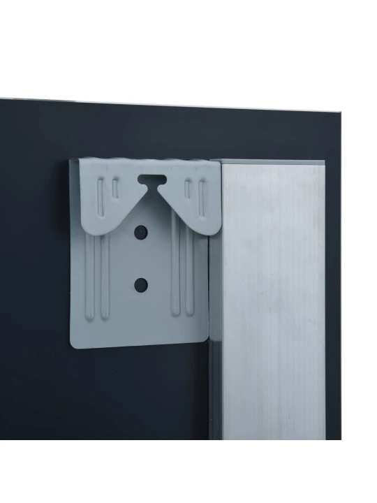 Koupelnové nástěnné zrcadlo s LED osvětlením 60 x 50 cm