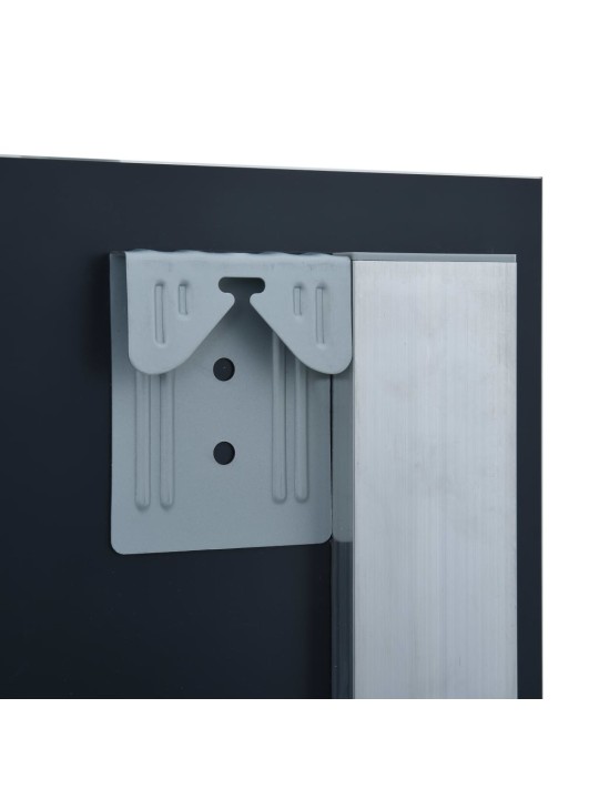 Koupelnové nástěnné zrcadlo s LED osvětlením 80 x 60 cm