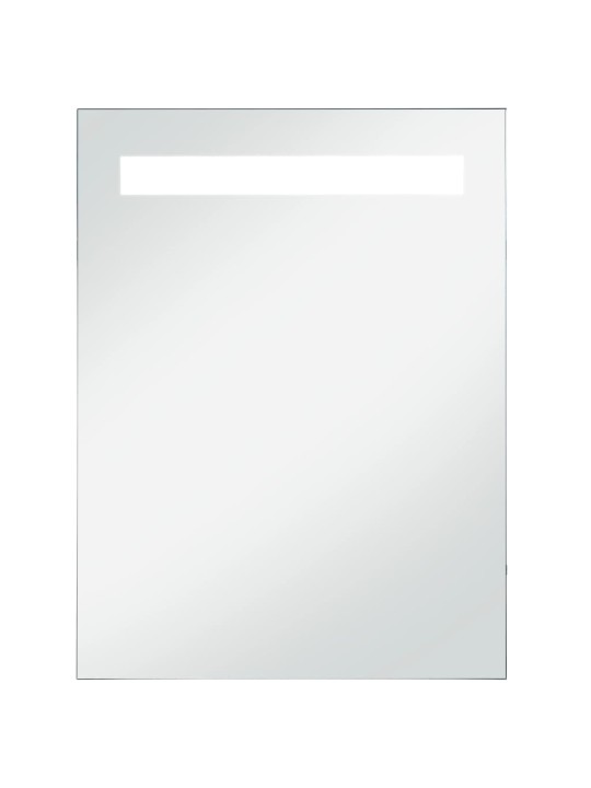 Koupelnové nástěnné zrcadlo s LED osvětlením 60 x 80 cm