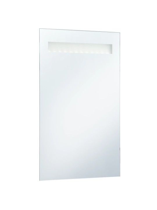 Koupelnové nástěnné zrcadlo s LED osvětlením 60 x 100 cm