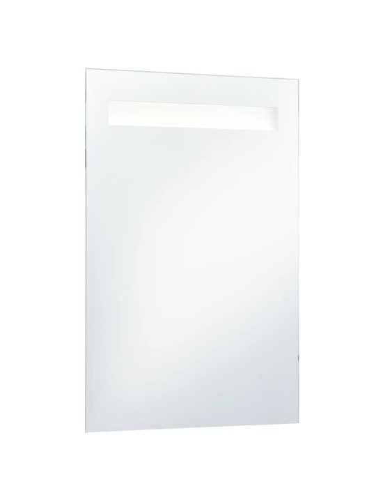 Koupelnové nástěnné zrcadlo s LED osvětlením 60 x 100 cm