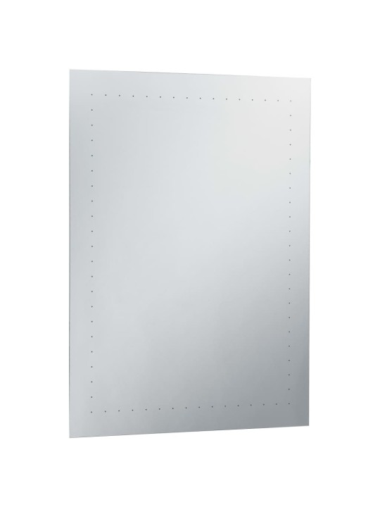Koupelnové nástěnné zrcadlo s LED osvětlením 60 x 80 cm