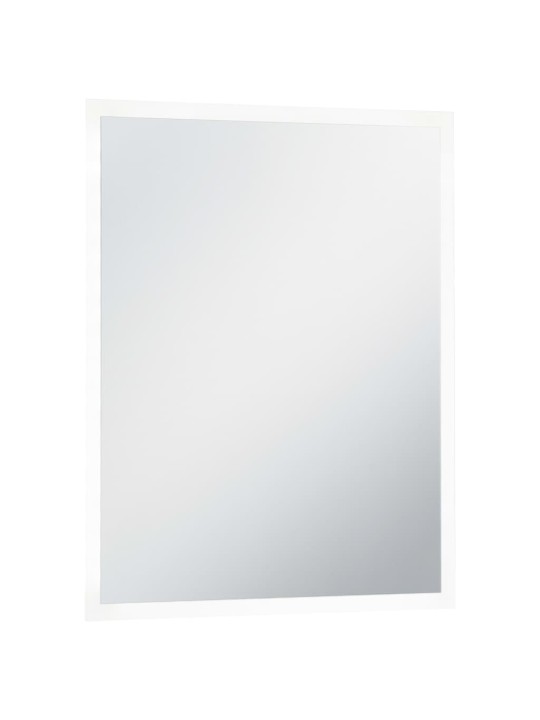 Koupelnové nástěnné zrcadlo s LED osvětlením 50 x 60 cm