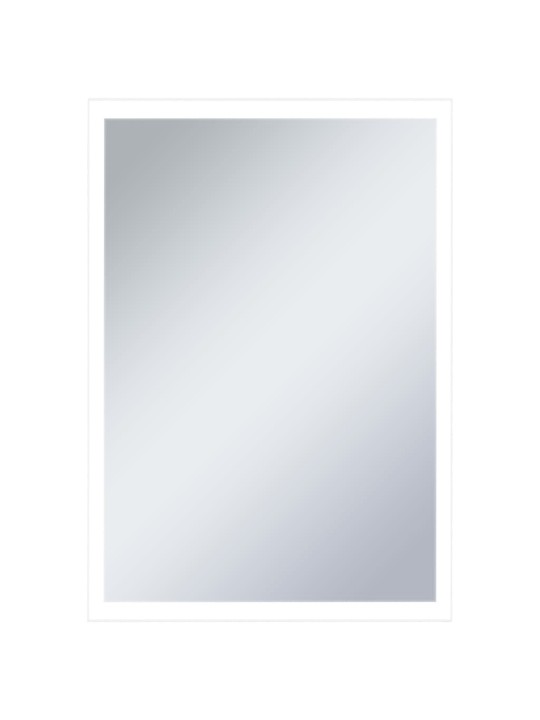 Koupelnové nástěnné zrcadlo s LED osvětlením 60 x 80 cm