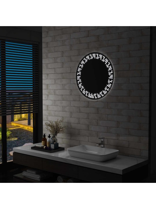 Koupelnové zrcadlo s LED osvětlením 60 cm