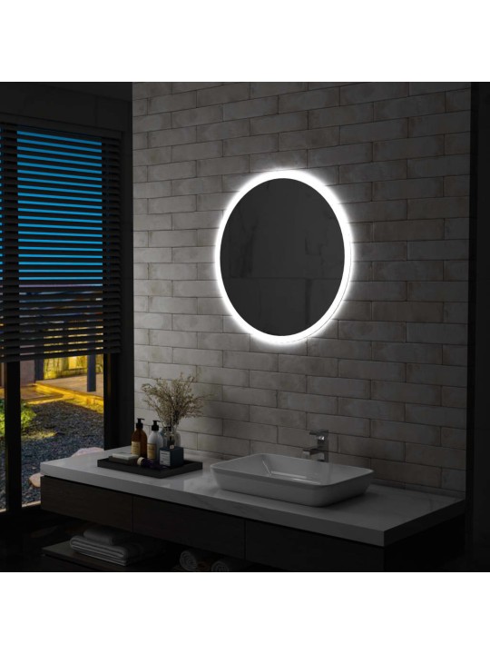Koupelnové zrcadlo s LED osvětlením 70 cm