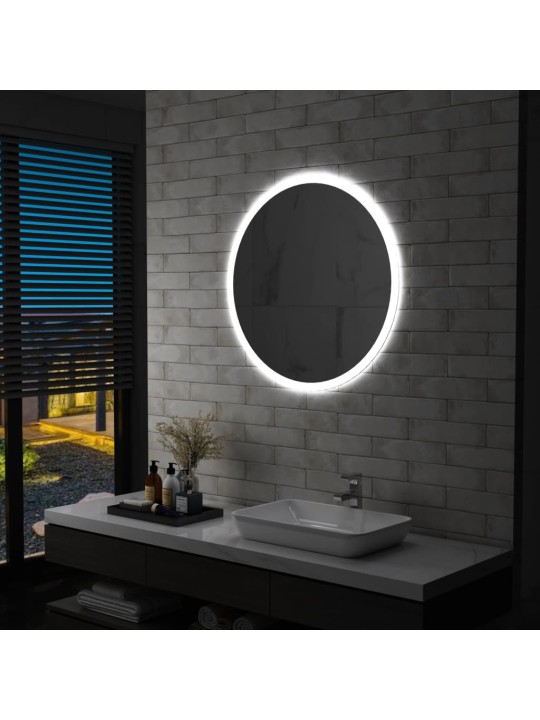Koupelnové zrcadlo s LED osvětlením 80 cm