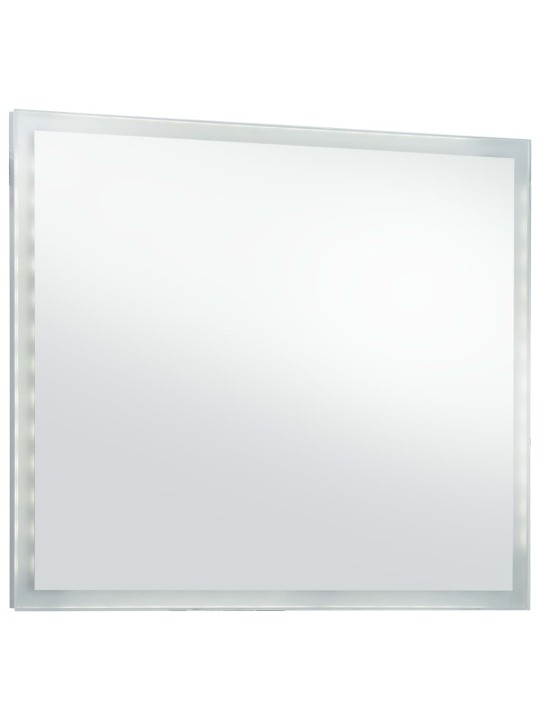 Koupelnové nástěnné zrcadlo s LED osvětlením 60 x 50 cm