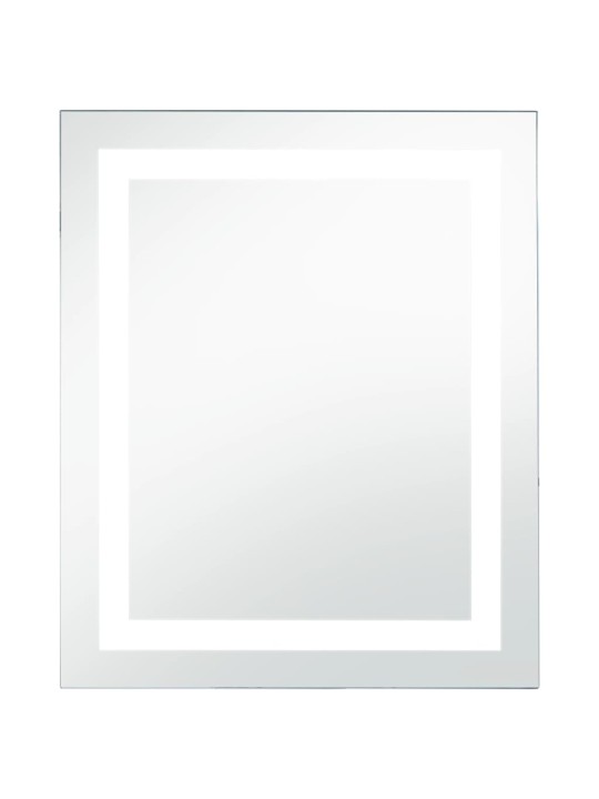 Koupelnové zrcadlo s LED světly a dotykovým senzorem 50 x 60 cm