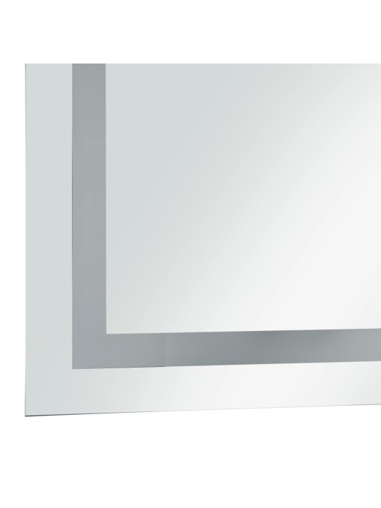 Koupelnové zrcadlo s LED světly a dotykovým senzorem 50 x 60 cm