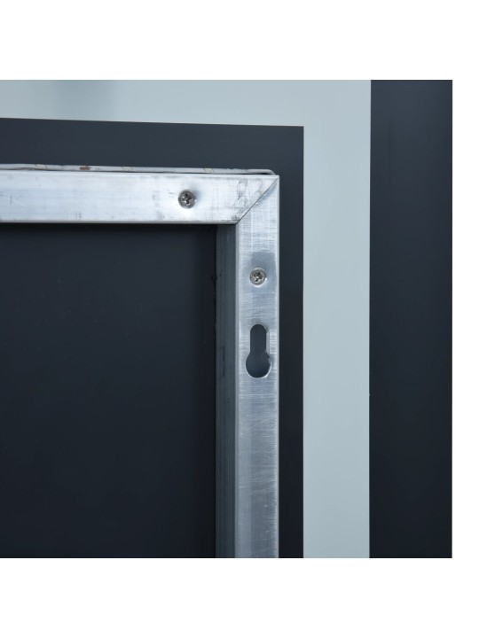Koupelnové zrcadlo s LED světly a dotykovým senzorem 50 x 60 cm