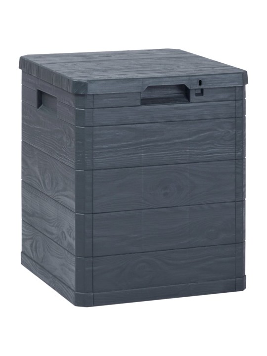 Zahradní úložný box 90 l antracitový