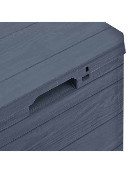 Zahradní úložný box 90 l antracitový