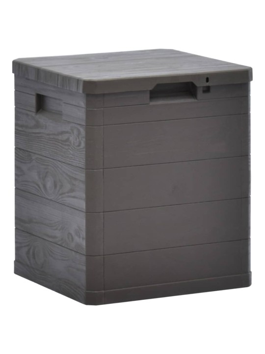 Zahradní úložný box 90 l hnědý