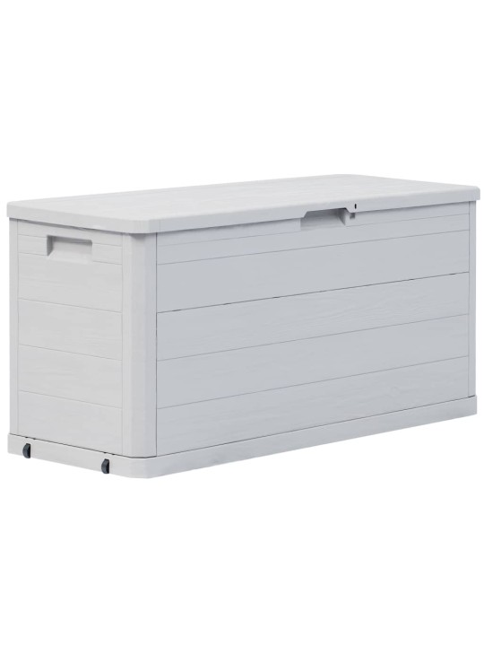Zahradní úložný box 280 l světle šedý