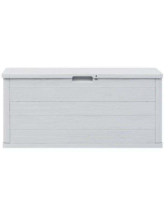 Zahradní úložný box 280 l světle šedý